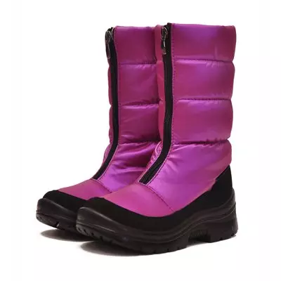 Mga Boots sa Baby Winter Boots alang sa mga batang babaye (54 Mga Litrato): Mainit nga Boots Boots alang sa tingtugnaw 13510_45
