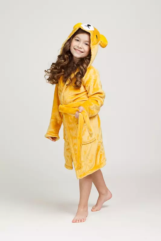 Дитячий халат для басейну (58 фото): моделі для дітей на блискавці з капюшоном 13524_22