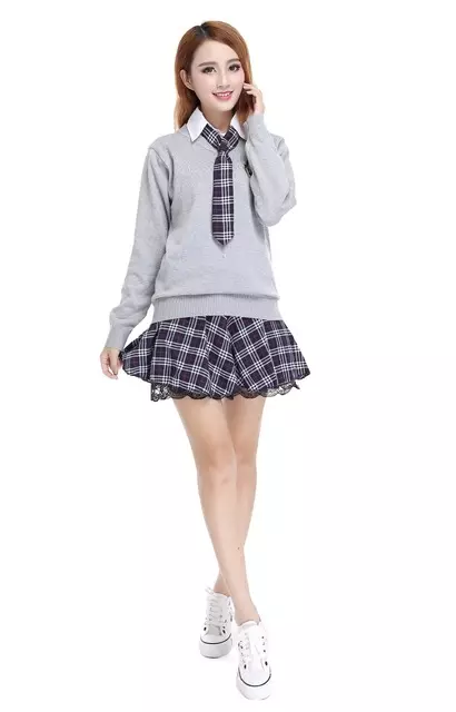 Sweater untuk seorang gadis (111 foto): model wol anak-anak Raglan untuk anak perempuan hingga 9 tahun dan remaja, trendi di bawah tenggorokan untuk sekolah 13526_13