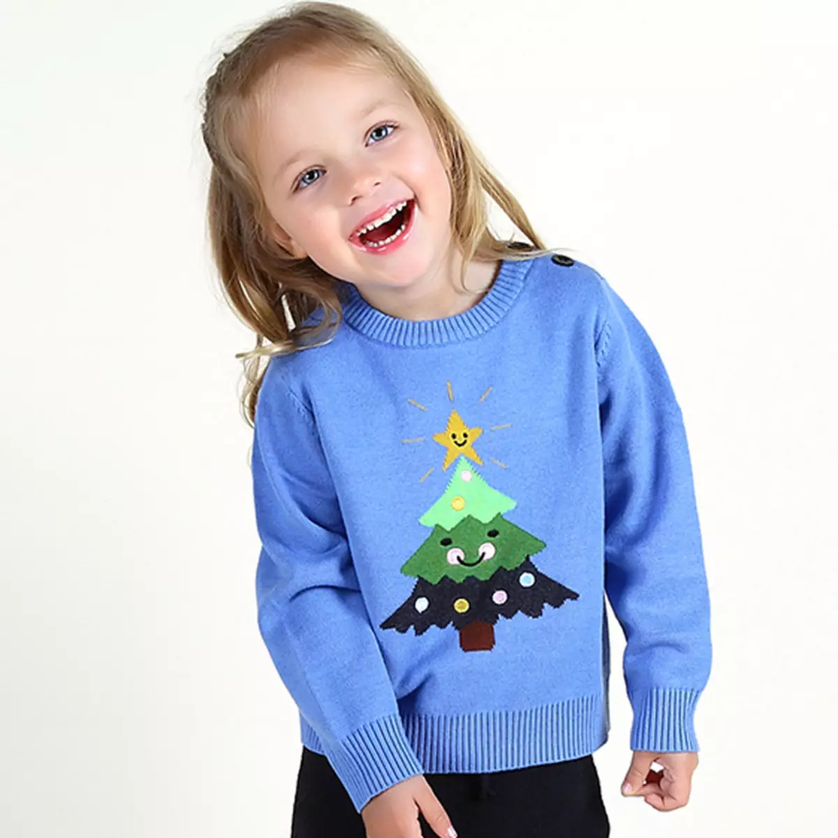 Sweater untuk seorang gadis (111 foto): model wol anak-anak Raglan untuk anak perempuan hingga 9 tahun dan remaja, trendi di bawah tenggorokan untuk sekolah 13526_36
