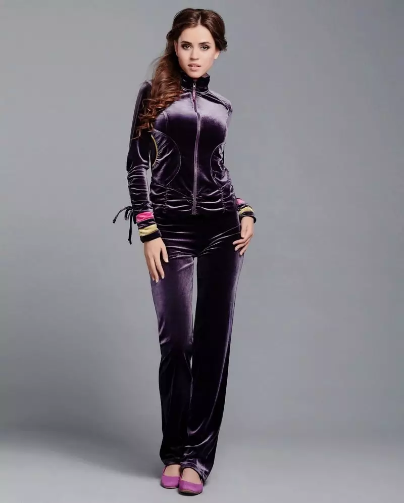 Women's Velor Suit (92 foto's): Branded Home Passing from Velor, Grutte grutte en foar famkes, fan Nicicc Club, Juicy Couture 1352_29