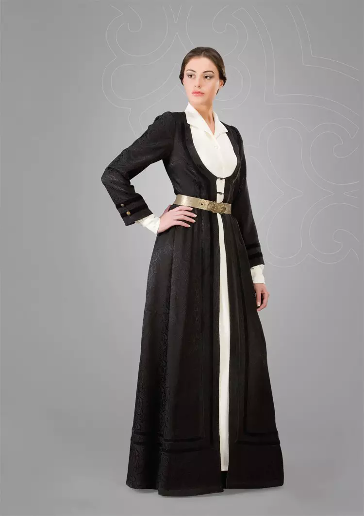 Gruzijas nacionālais tērps (67 fotogrāfijas): sieviešu tēls Gruzijas par meiteni, tradicionālo apģērbu gruzīnu 1353_31