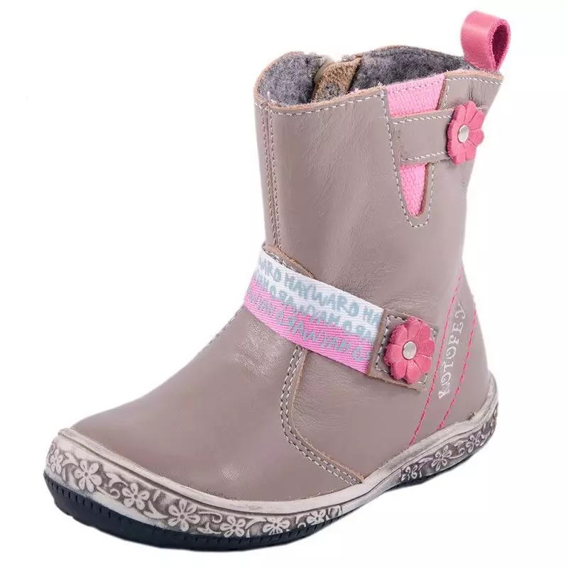 Winter Boots KoTofey (77 ata): O faʻataʻitaʻiga a tamaiti mo teine, membrane mo le taumalulu, demi-vaitau 13540_75