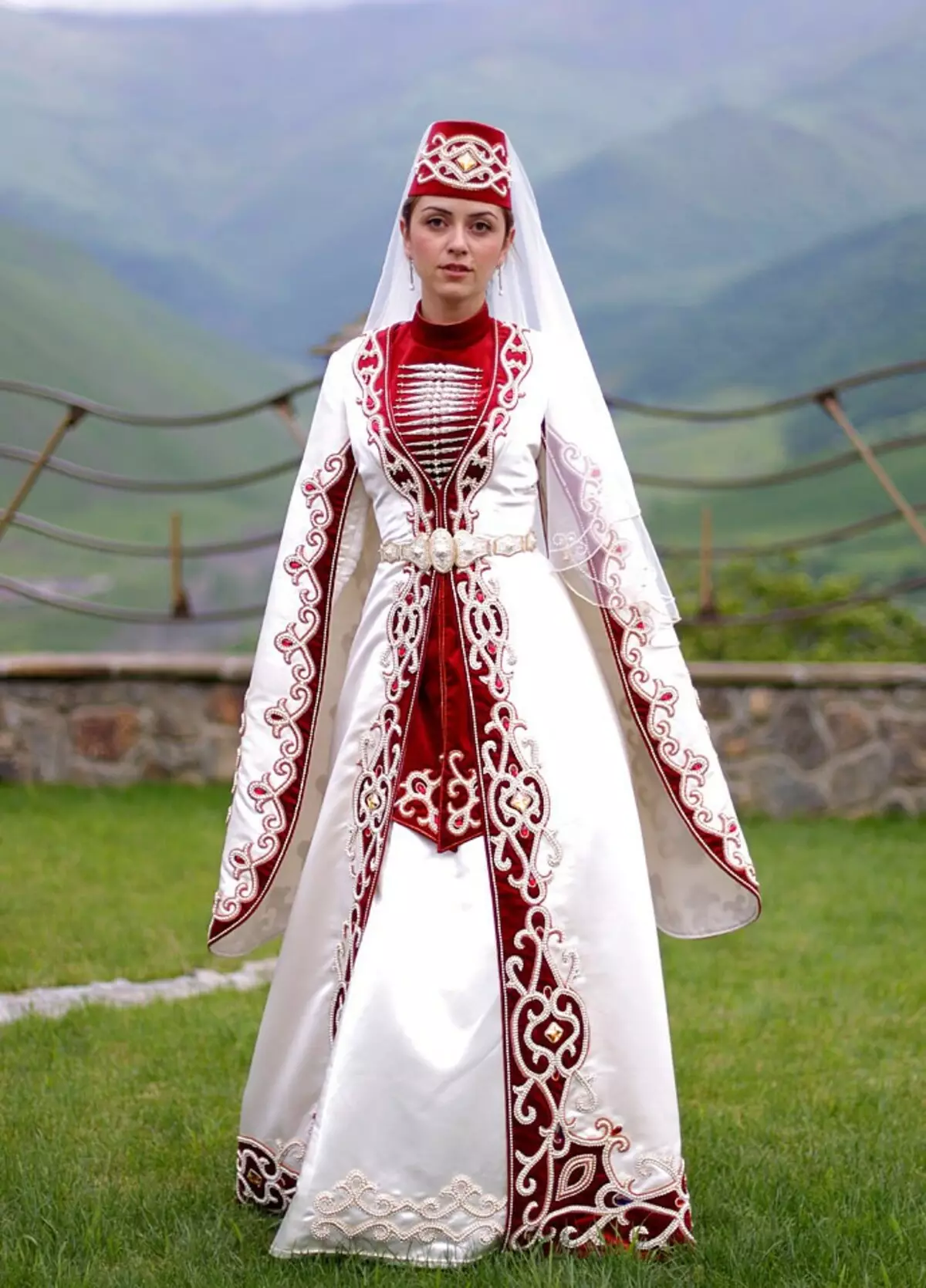 Национальный национальный костюм Татаров