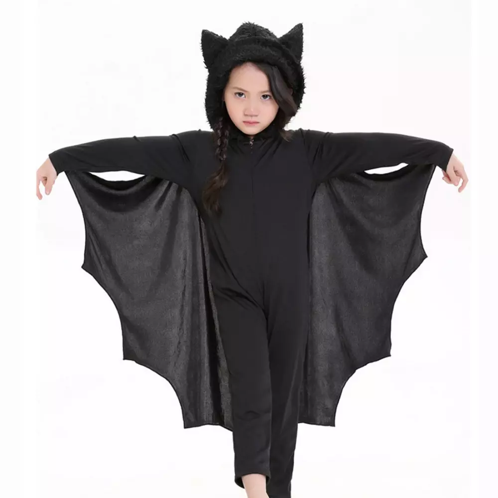 Halovīni uzvalks bērniem (65 fotogrāfijas): visvairāk oriģināls bērnu apģērbs Halloween, idejas meitenei 13554_17