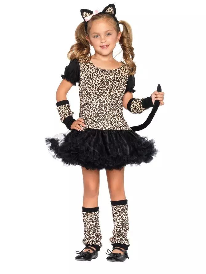 Halovīni uzvalks bērniem (65 fotogrāfijas): visvairāk oriģināls bērnu apģērbs Halloween, idejas meitenei 13554_20