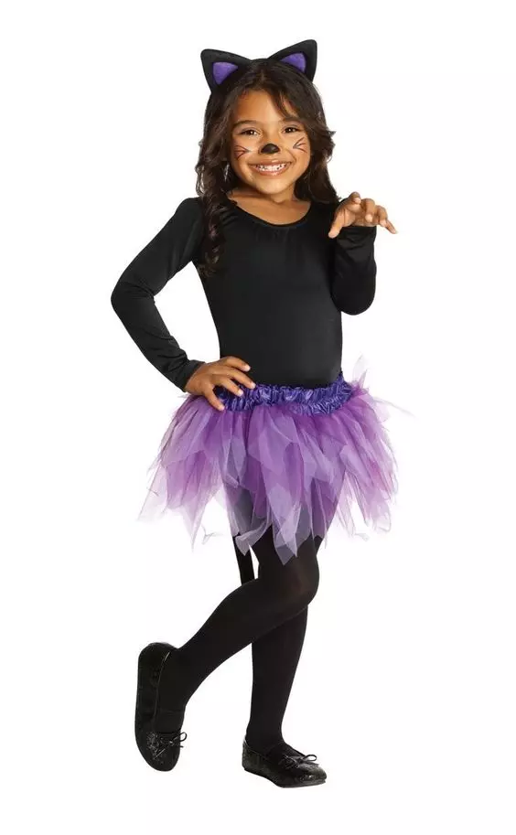 Halovīni uzvalks bērniem (65 fotogrāfijas): visvairāk oriģināls bērnu apģērbs Halloween, idejas meitenei 13554_25