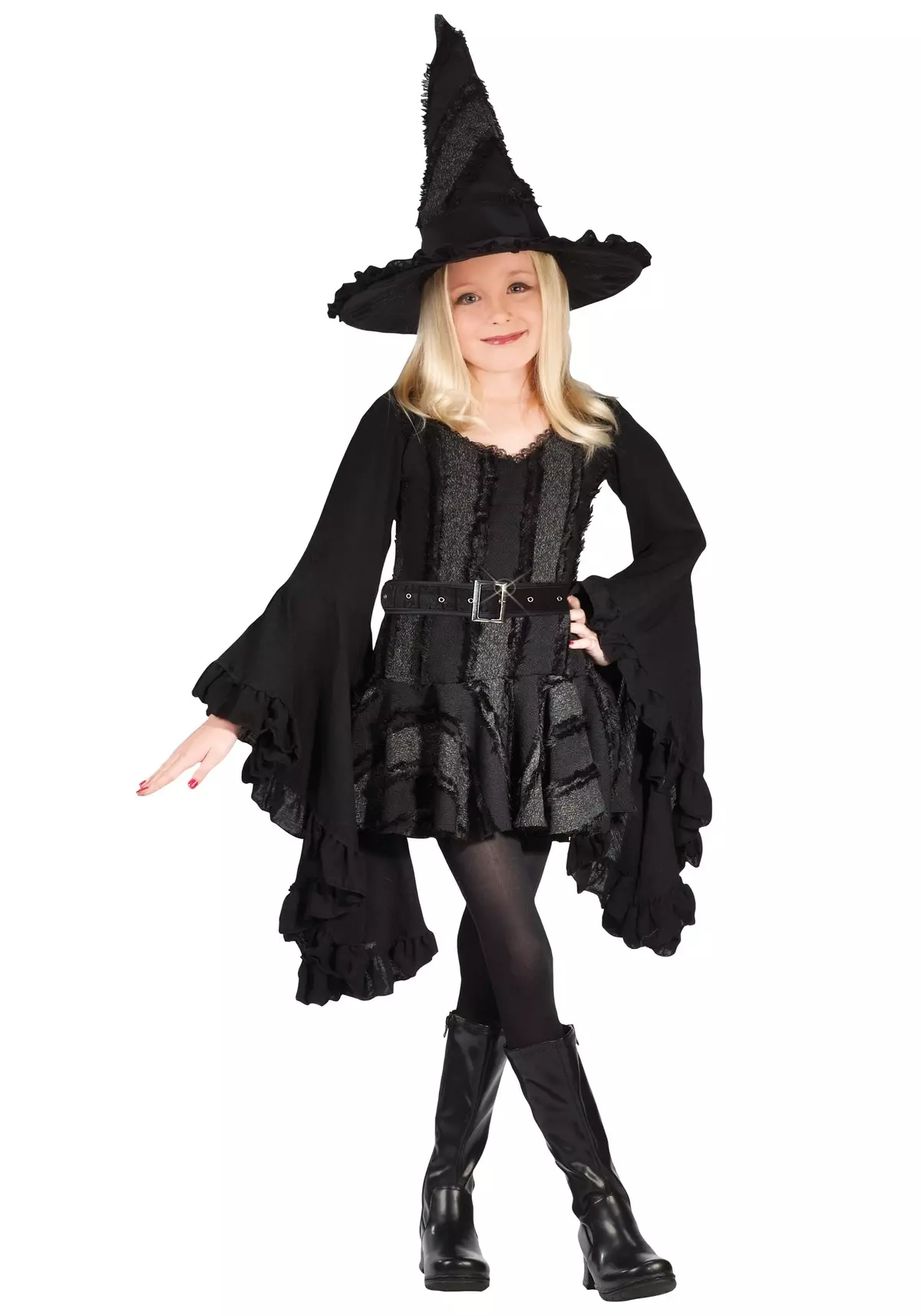 Halovīni uzvalks bērniem (65 fotogrāfijas): visvairāk oriģināls bērnu apģērbs Halloween, idejas meitenei 13554_29