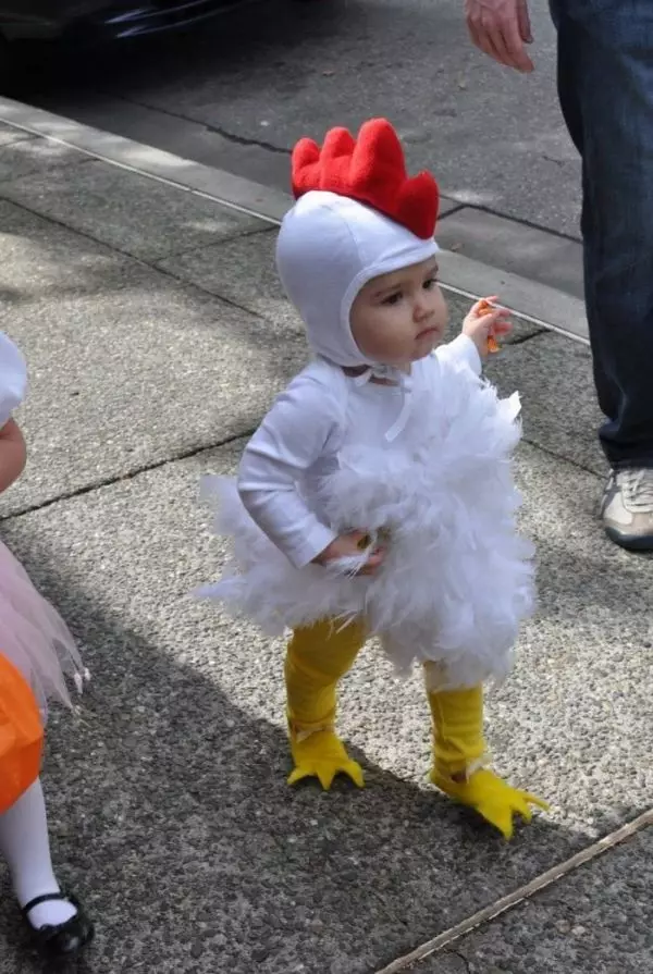 Halovīni uzvalks bērniem (65 fotogrāfijas): visvairāk oriģināls bērnu apģērbs Halloween, idejas meitenei 13554_52