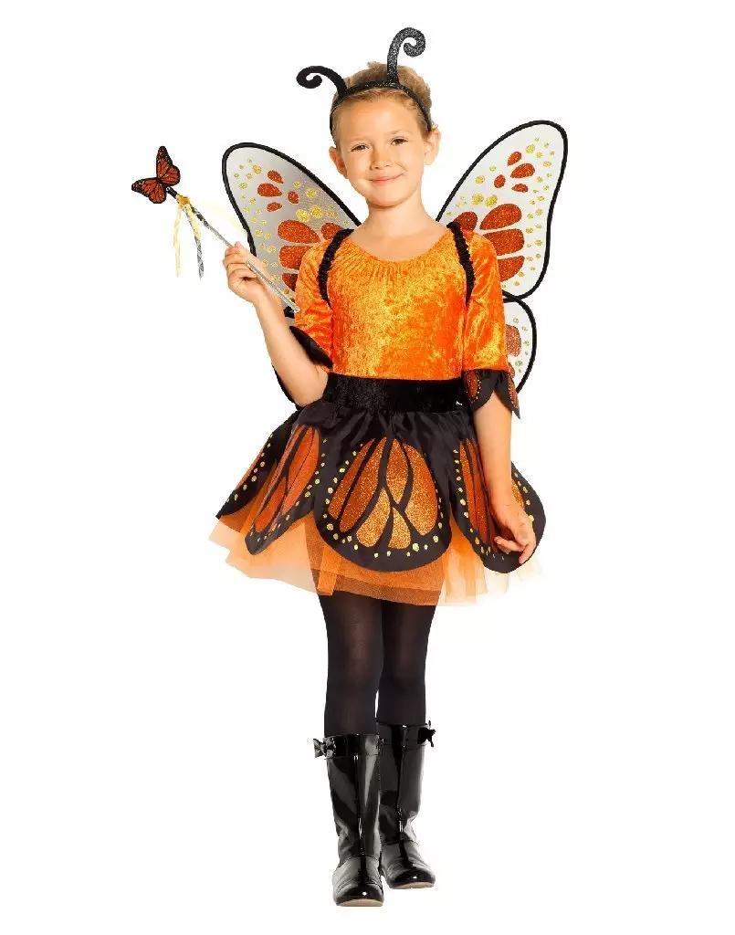 Halovīni uzvalks bērniem (65 fotogrāfijas): visvairāk oriģināls bērnu apģērbs Halloween, idejas meitenei 13554_55