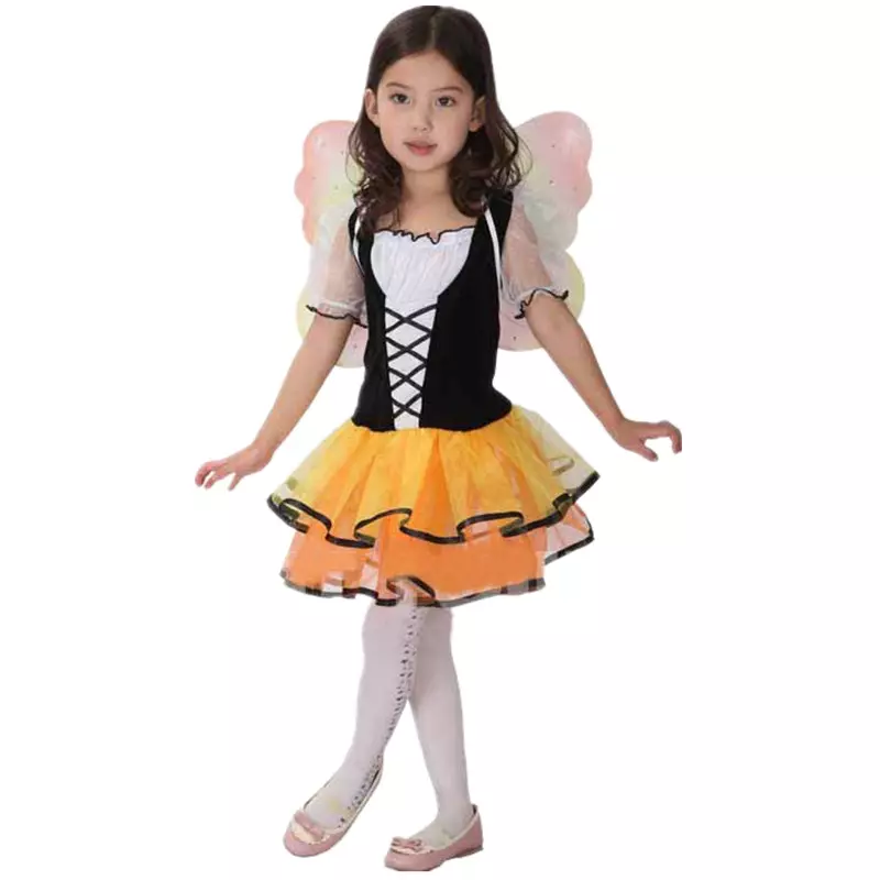 ჰელოუინი სარჩელი ბავშვებისათვის (65 ფოტო): ყველაზე ორიგინალური ბავშვთა outfit for ჰელოუინი, იდეები გოგონა 13554_56