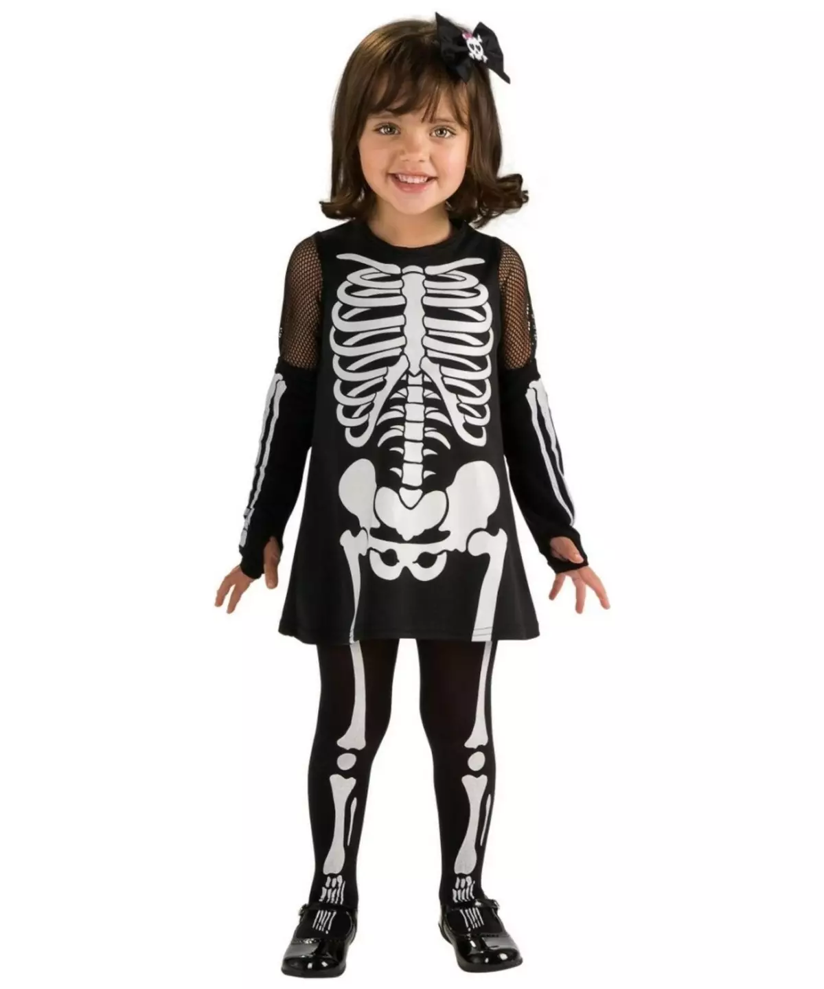 Halovīni uzvalks bērniem (65 fotogrāfijas): visvairāk oriģināls bērnu apģērbs Halloween, idejas meitenei 13554_6