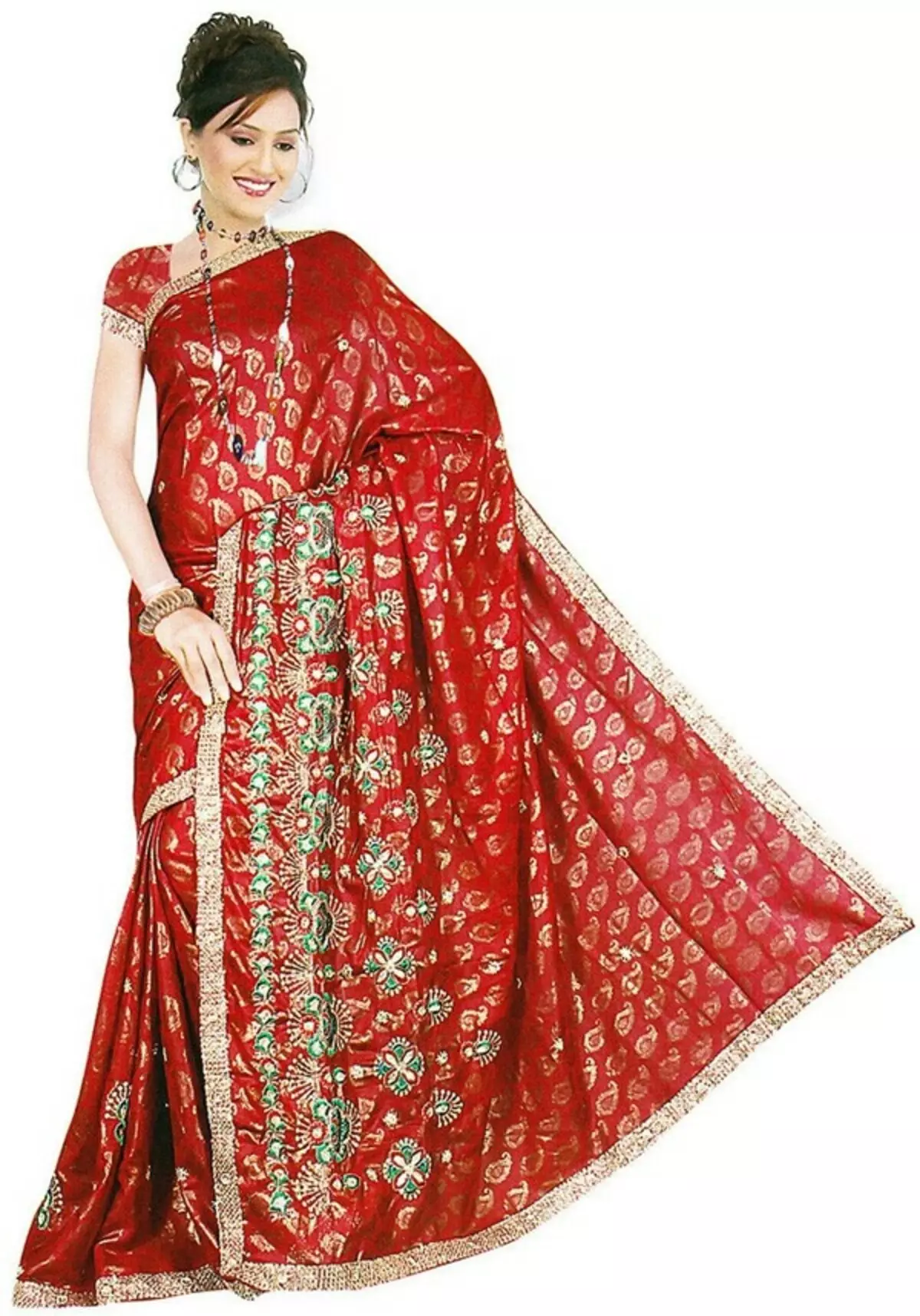 Bộ đồ Ấn Độ (79 hình ảnh): Trang phục quốc gia cho các cô gái và phụ nữ Ấn Độ cổ đại và hiện đại, trang phục theo phong cách Ấn Độ 1355_31