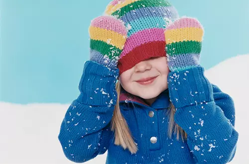 Детски ръкавици без пръсти (127 снимки): Зимни водоустойчиви модели за момичета, размери на маса за деца 13564_4