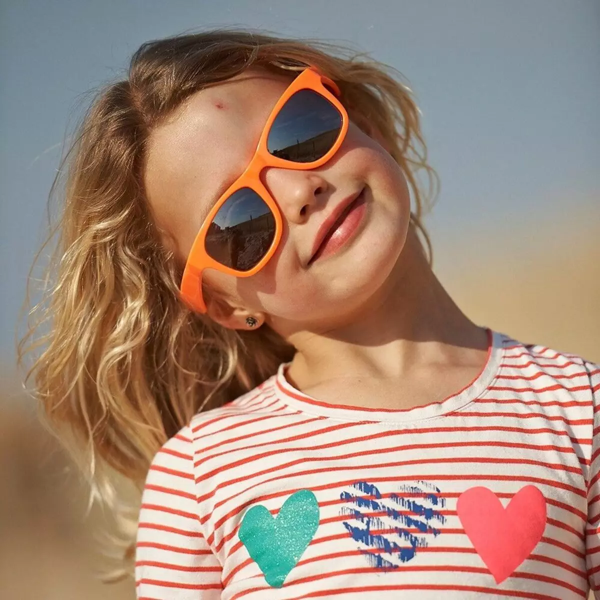 宝贝太阳镜（73张照片）：时尚太阳镜真正的孩子，儿童型号，防晒可靠 13566_2