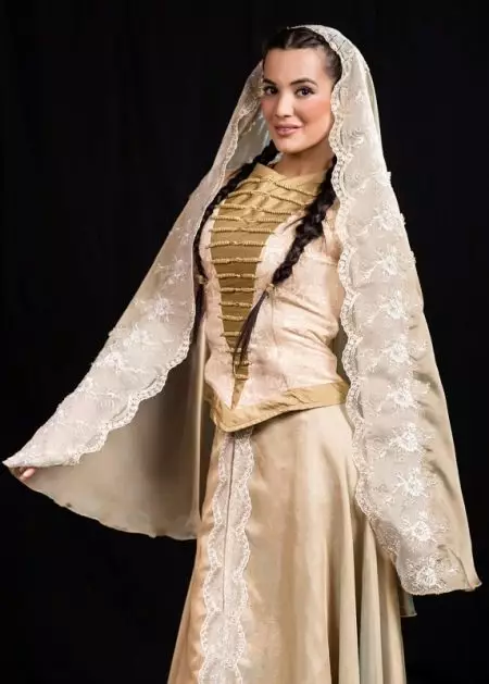 Traxe nacional de Daguestán (34 fotos): roupa de Daguestán femia tradicional e masculina 1356_18