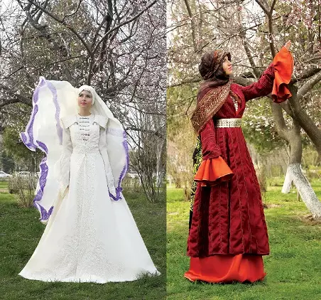 Národní kostým Dagestan (34 fotek): Tradiční ženská a pánská Dagestan Outfit 1356_22