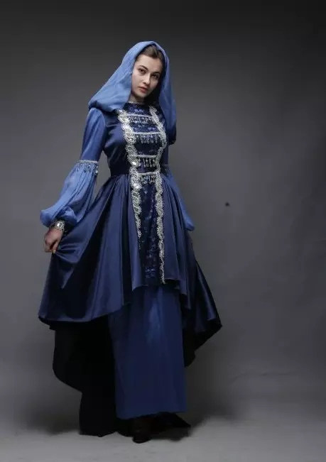 لباس ملی Dagestan (34 عکس): لباس سنتی زن و مردانه Dagestan 1356_3