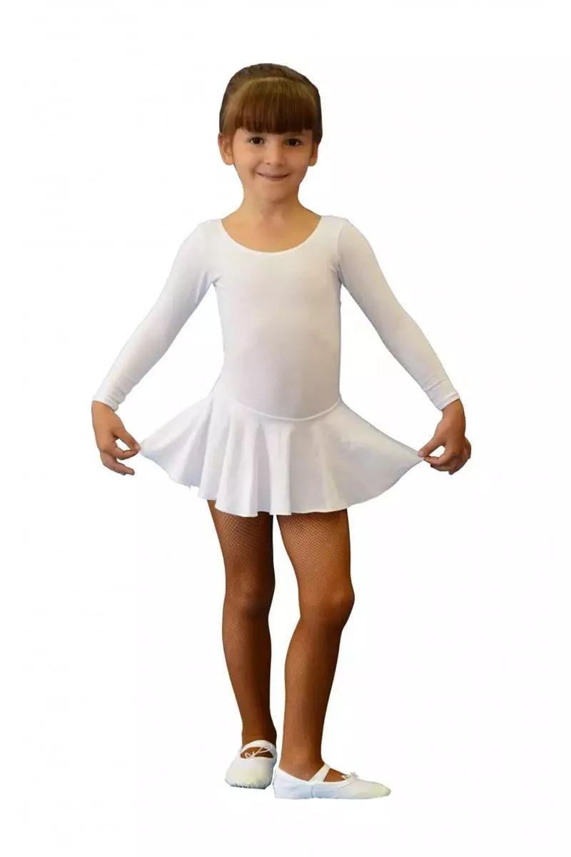 Plavky na tancovanie pre dievčatá (69 fotografií): detské športové modely pre choreografiu 13574_20