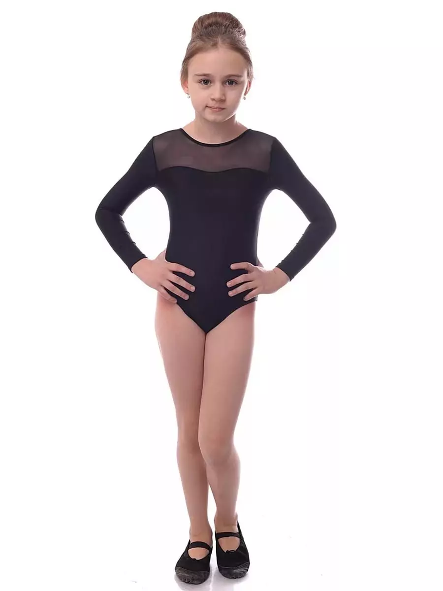 Swimsuit for ცეკვა გოგონებისთვის (69 ფოტო): ბავშვთა სპორტული მოდელები ქორეოგრაფიის 13574_47