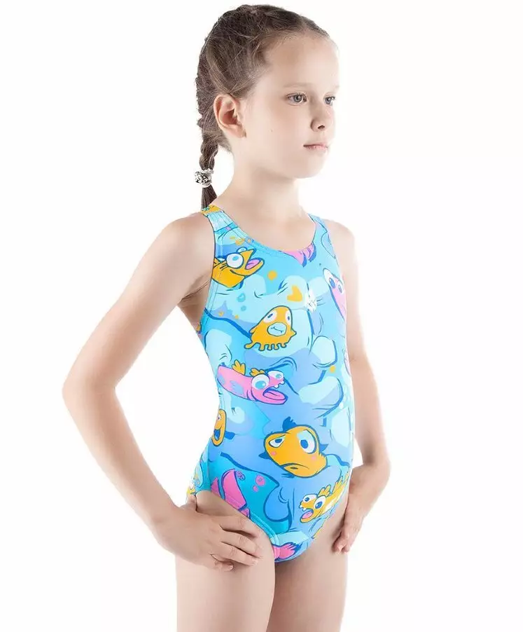 Хүүхдийн усан сэлэлтийн хувцас (122 зураг): Охид, хүүхдүүд, хөвгүүд, сүлжмэл, 13579_112