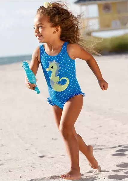 لباس شنا کودکان (122 عکس): مدل های دختران و کودکان، فیوژن، بافتنی، سفید 13579_73