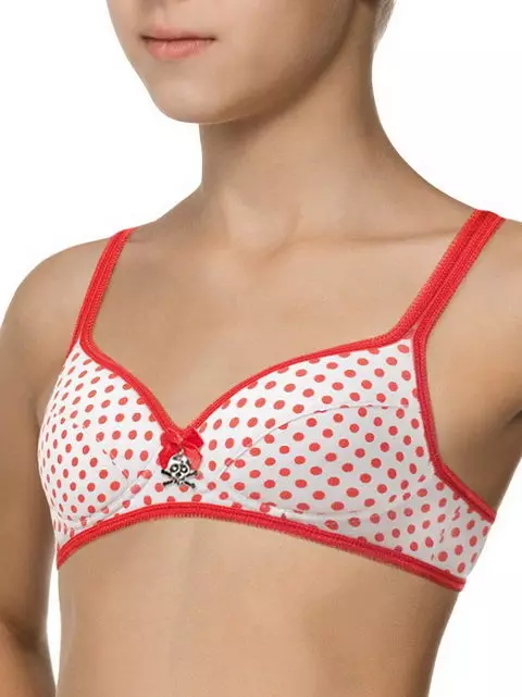 გოგონა Bra (81 ფოტო): Teens Bras 12 დან 16 წლამდე, 0 და 1 ზომა, ბავშვთა tops-bras ერთად თასები 13582_14