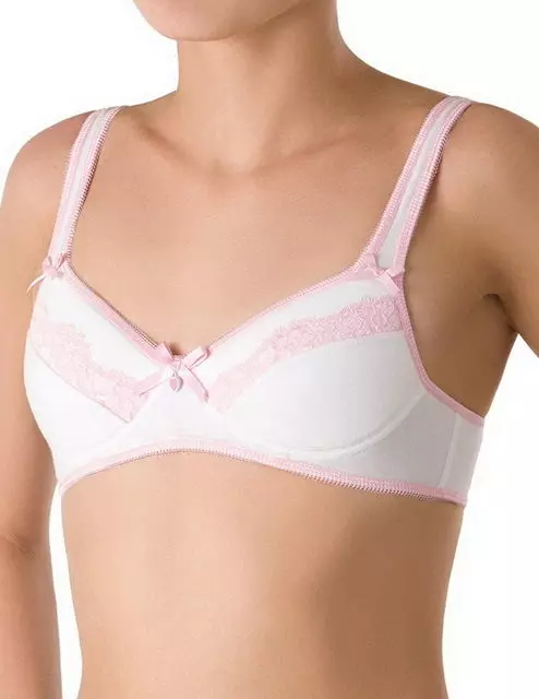 Girl Bra (81 Foto): Remaja Bra Dari 12 hingga 16 tahun, 0 dan 1 Ukuran, Tops Anak-Bras dengan Piala 13582_15