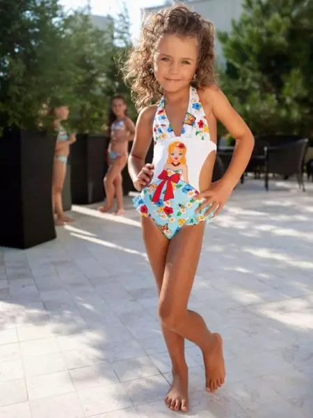 Swimwear për fëmijë për pishinë për vajzat (77 foto): Modeli për notim, rroba banje e mbyllur për fëmijë 13583_66
