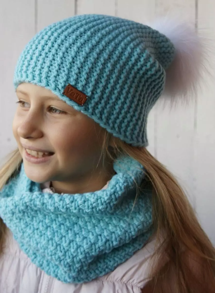 کلاه برای دختران نوجوان 2021 (68 عکس): مدلهای مد روز زمستان و پاییز مدل های خزنده، با Pompon و با گوش 13610_29