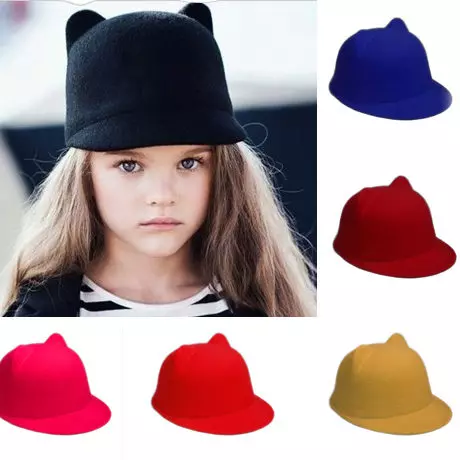 کلاه برای دختران نوجوان 2021 (68 عکس): مدلهای مد روز زمستان و پاییز مدل های خزنده، با Pompon و با گوش 13610_55
