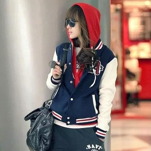 Bomber για deestestines (40 φωτογραφίες): Παιδικά hoodies-βομβαρδιστικά για εφηβικά κορίτσια 13620_22