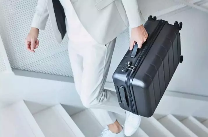Suitcases para equipaje de mano: su tamaño en la aeronave, las maletas pequeñas 55x40x20 sobre ruedas y otras, calificación de los mejores modelos de luz 13627_2