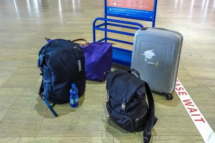 Suitcases ხელის ბარგის: მათი ზომა თვითმფრინავებში, მცირე suitcases 55x40x20 დისკები და სხვა, რეიტინგი საუკეთესო სინათლის მოდელები 13627_25