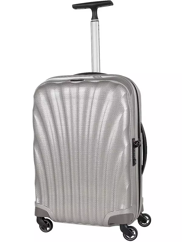 Suitcases for hand baggage: their size in the aircraft, small suitcases 55x40x20 on wheels and others, rating of the best light models 13627_36