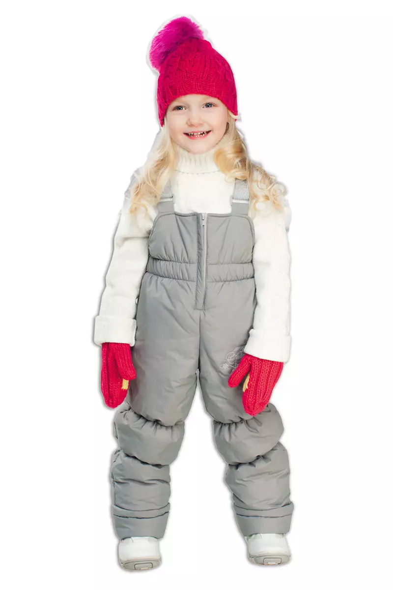 Semi-overalls para sa isang batang babae (96 mga larawan): puwe, hindi tinatagusan ng tubig, taglagas, niniting, Canadian, Demi-season 13630_49