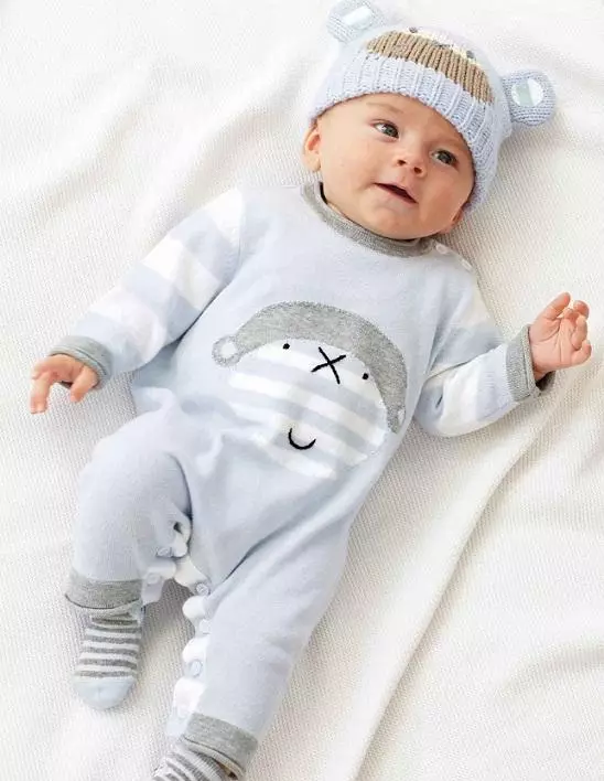 Piżamy dla noworodków (35 zdjęć): modele 13636_10