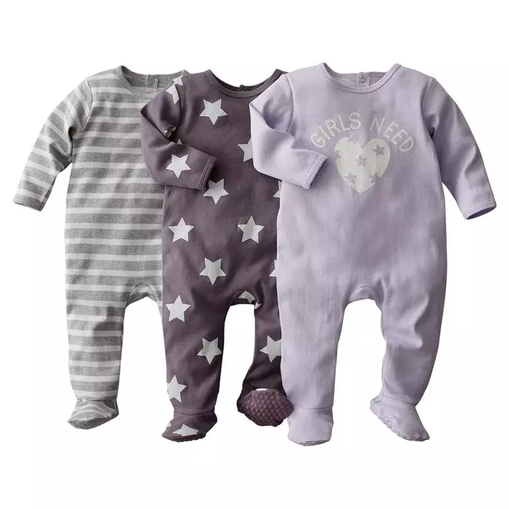 Pyjama's foar newborns (35 foto's): modellen 13636_15