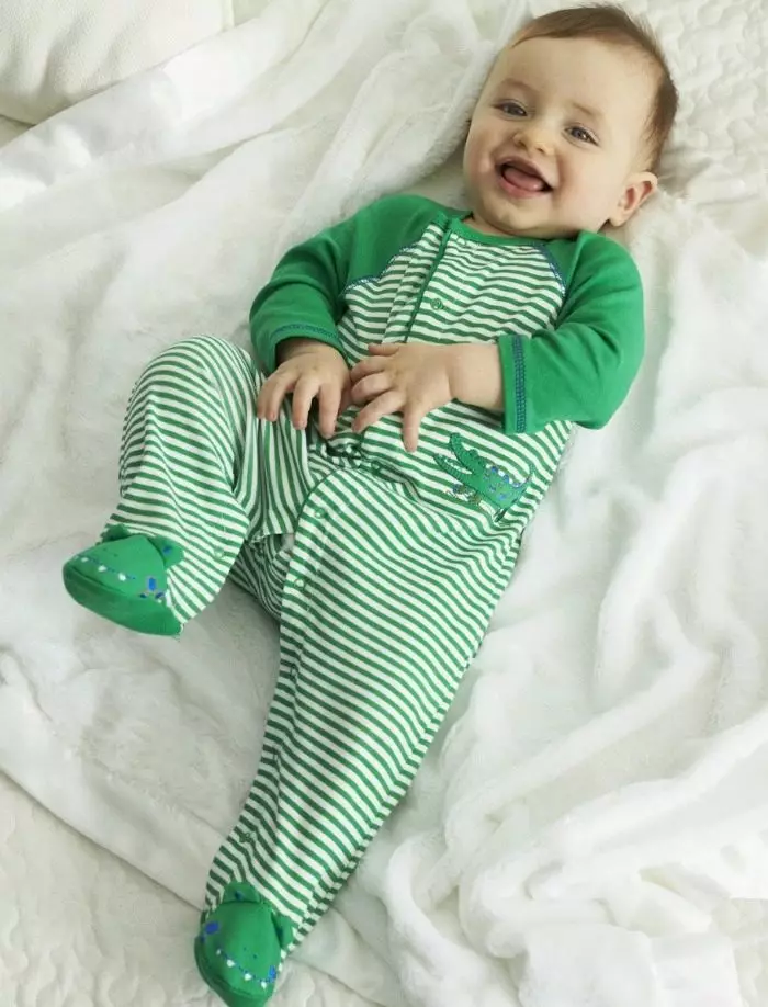 Piżamy dla noworodków (35 zdjęć): modele 13636_4