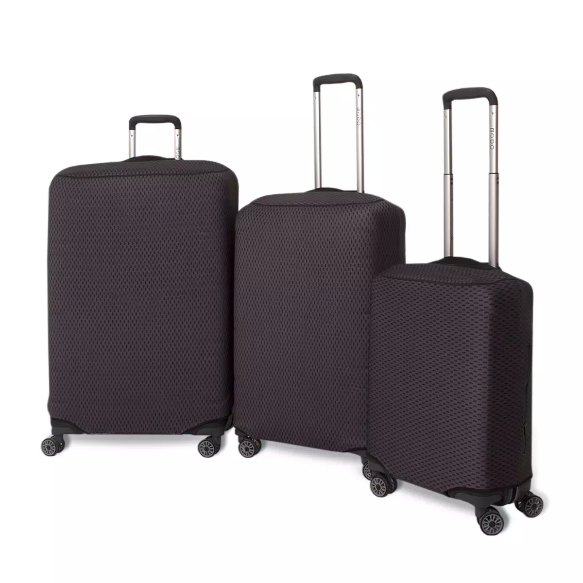 Kannattavat matkalaukkuja (26 kuvaa): Kuinka määrittää koko? Läpinäkyvä ja muut kannet. Kuinka valita ja käyttää niitä? Kudos yleiskatsaus 13649_16