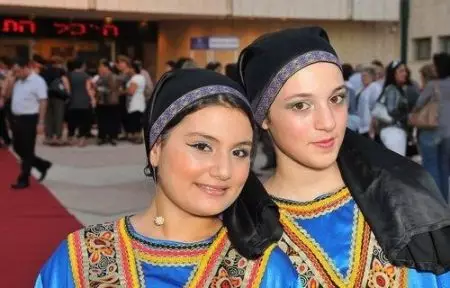Nationella kostym Judar (57 bilder): Kvinna Traditionell Jewish Outfit för Dancing 1364_10