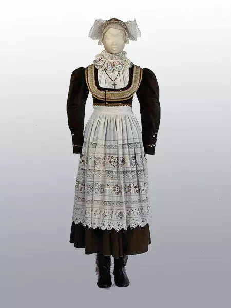 Suit Kebangsaan Yahudi (57 Foto): Pakaian Yahudi Perempuan Tradisional untuk Menari 1364_4