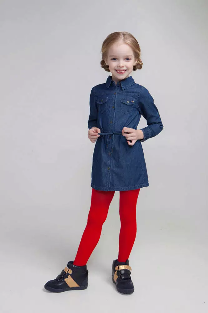 Áo khoác denim cho bé gái (34 ảnh): mô hình 13660_6