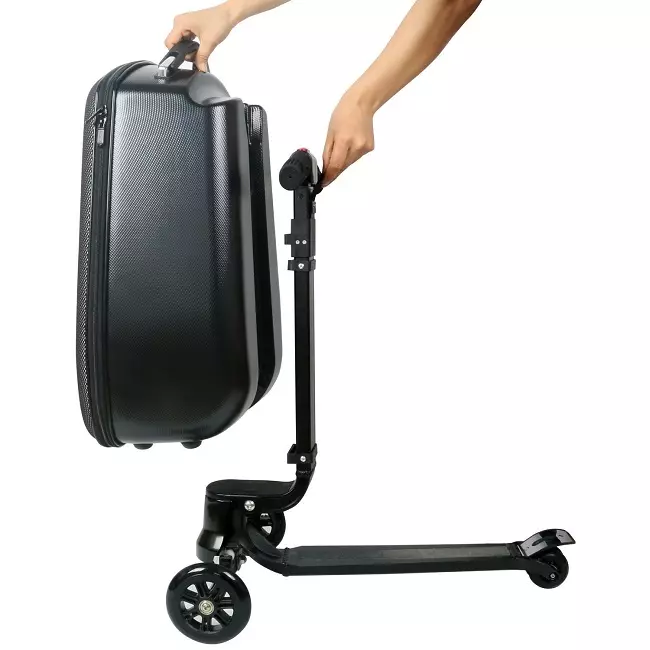 Koffert scootere: barnas og voksne modeller. Hvordan velge og hvordan du bruker? 13661_13