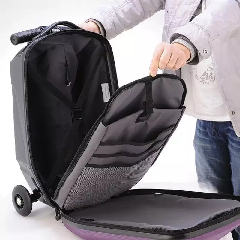 Koffert scootere: barnas og voksne modeller. Hvordan velge og hvordan du bruker? 13661_31