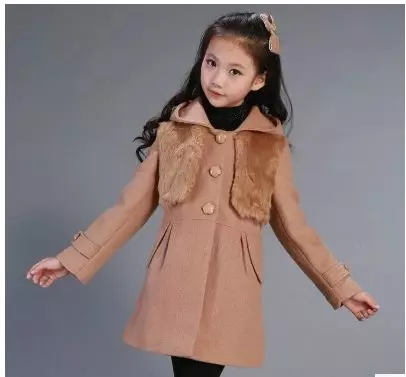 Abrigo de drapet para la niña (73 fotos): Modelos para niños de Drapa, para niñas 4-8, 10-13 años 13662_33