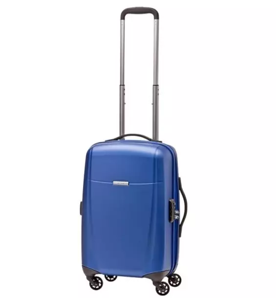 Samsonite чемоданы (57 сурет): балалардың чемодандары және қолмен салынған, сыдырмасы және 4 доңғалақты, басқа, өлшемдері және шолулары 13667_34