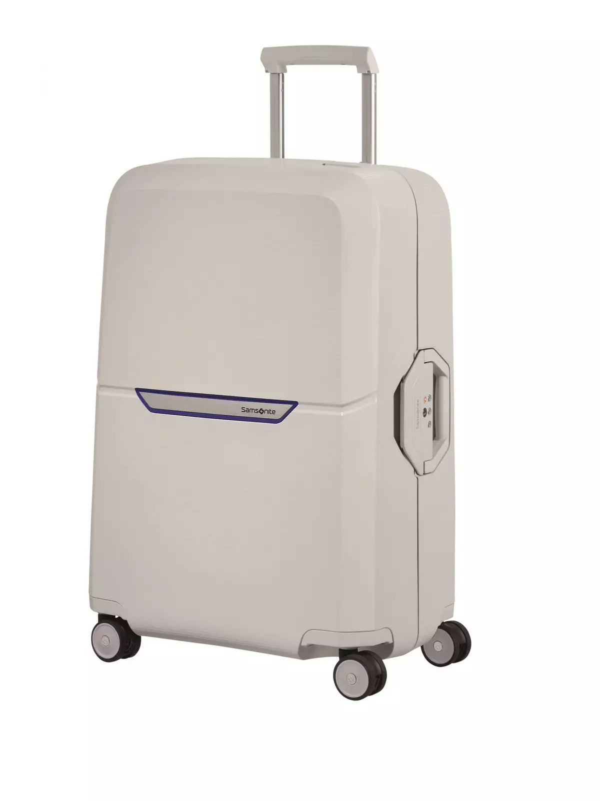 Samsonite чемоданы (57 сурет): балалардың чемодандары және қолмен салынған, сыдырмасы және 4 доңғалақты, басқа, өлшемдері және шолулары 13667_5