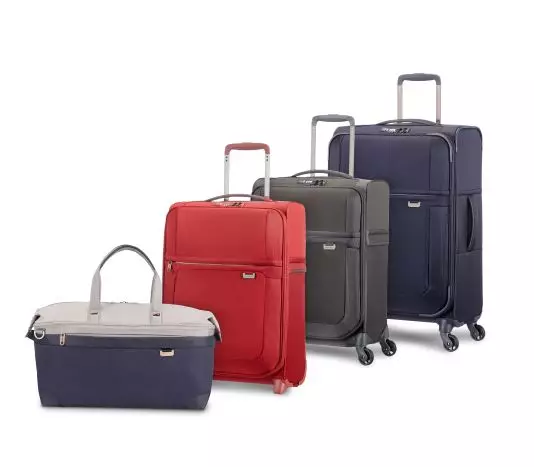 Samsonite Suitcases (57 mga larawan): Mga maleta ng bata at kamay-baled, walang zipper at 4-wheeled, iba, laki at review 13667_9