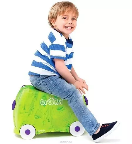 Malas de Trunki: modelos infantis sobre rodas. Como distinguir de falso? Avaliações 13673_17